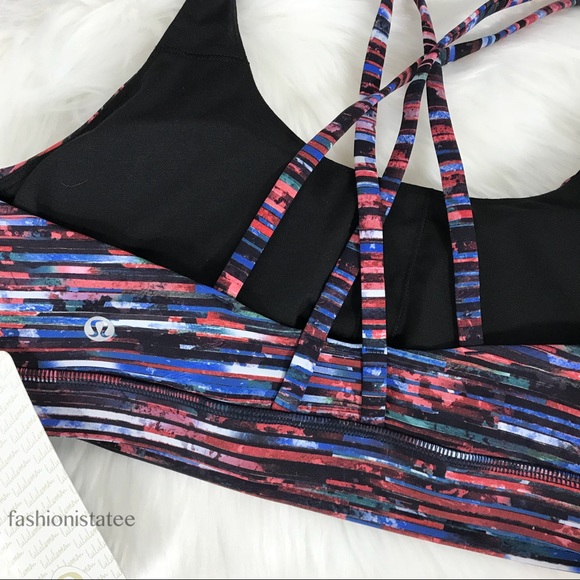 NWT LULULEMON ENERGY BRA HAWM HINSHU ALPINE MULTI - Picture 6 of 8